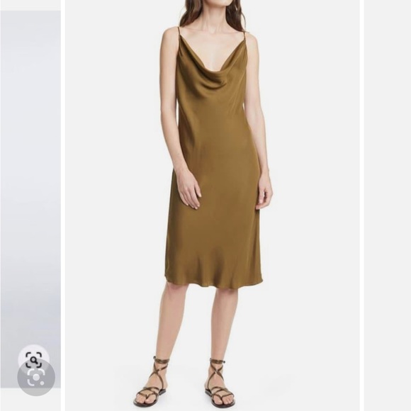 Frame Cowl Slip Dress - Picture 2 of 4